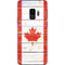 Canada Flag Light Wood Galaxy S9 Skin